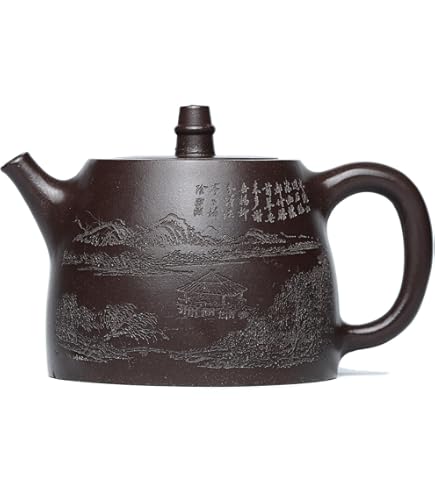 Amazon.com: P-O1057 500ml大容量遇热变色紫砂Zisha Clay Teapot