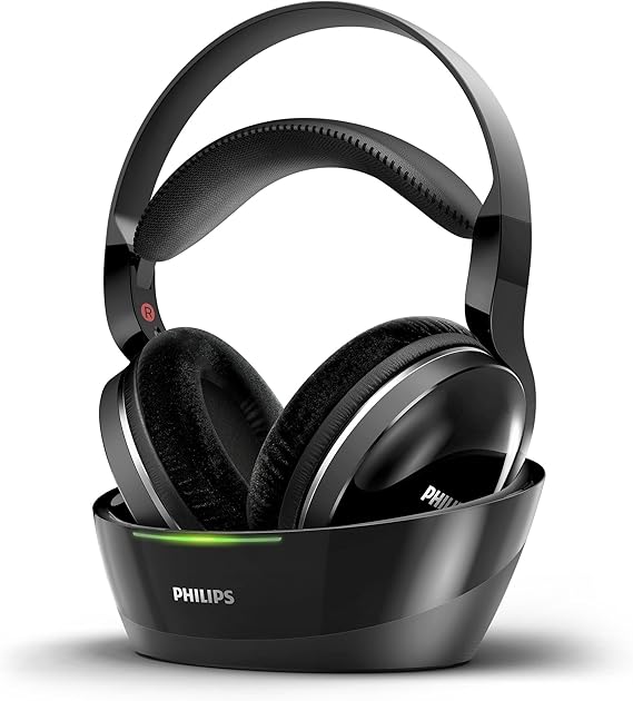 Philips Wireless OverEar TV Headphones Wireless HiFi