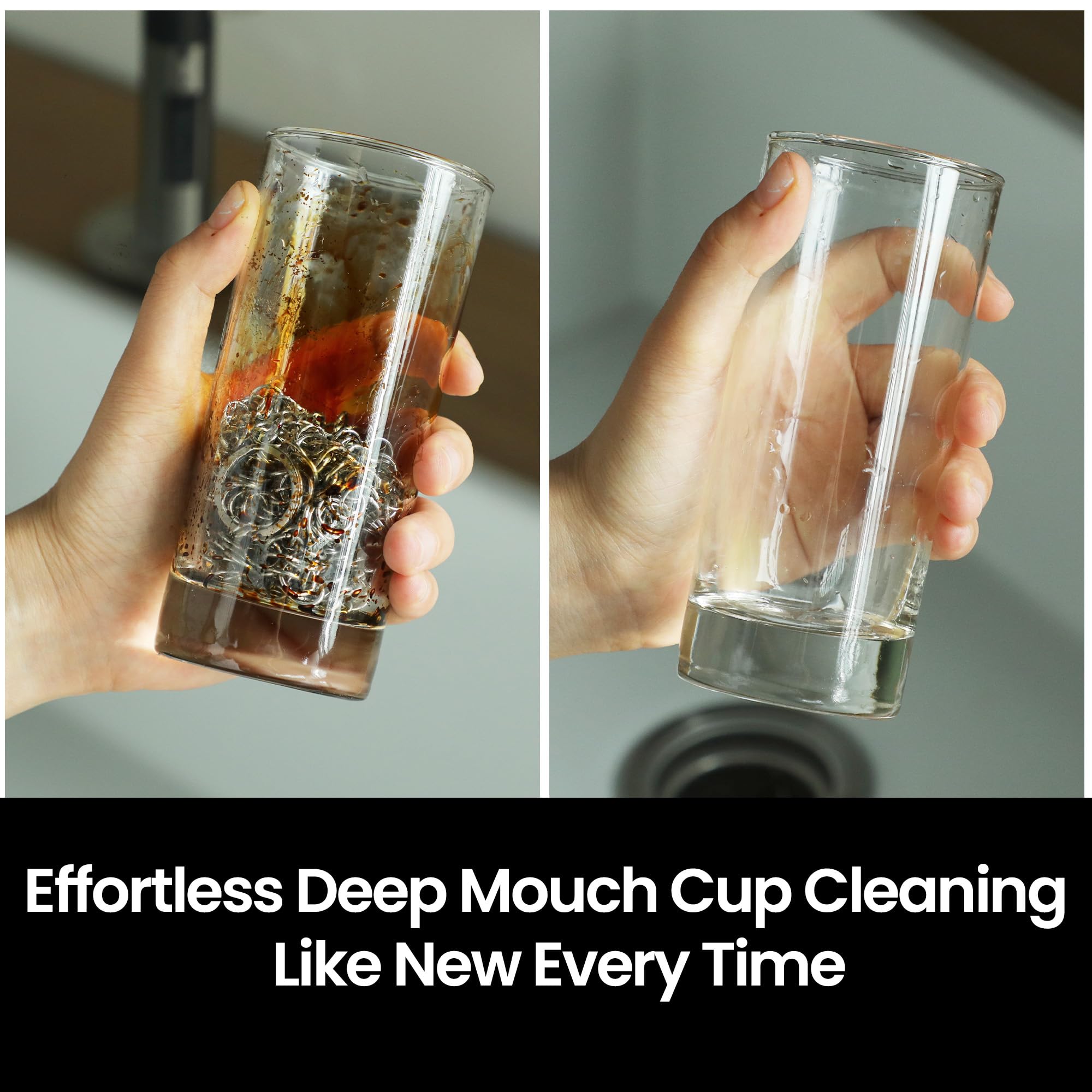 Cast Iron Scrubber 316 Stainless Steel Skillet Cleaner 8