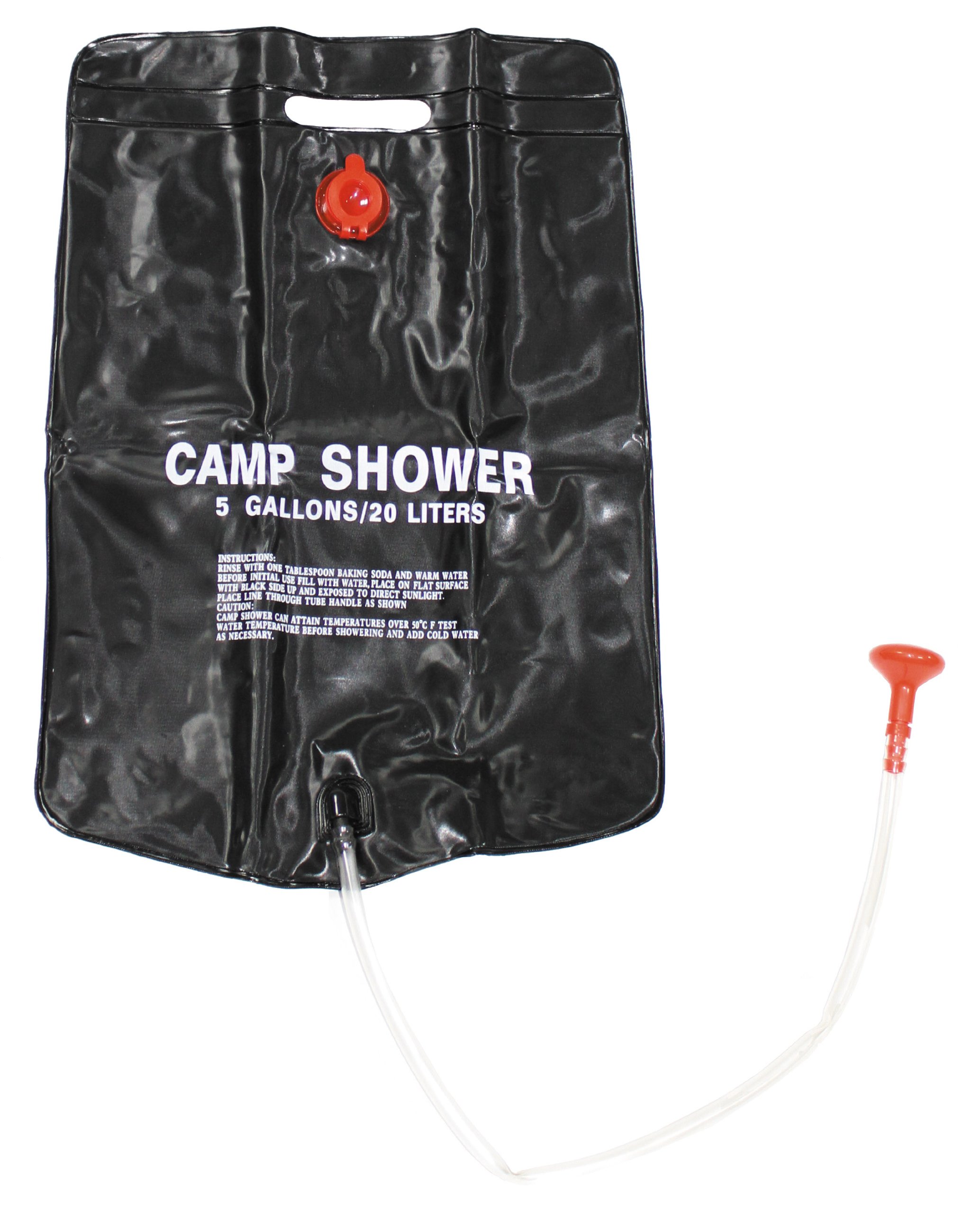 MFH Unisex - Adult Camping Bruser Solbruser 20 Solar Shower, Black, L EU