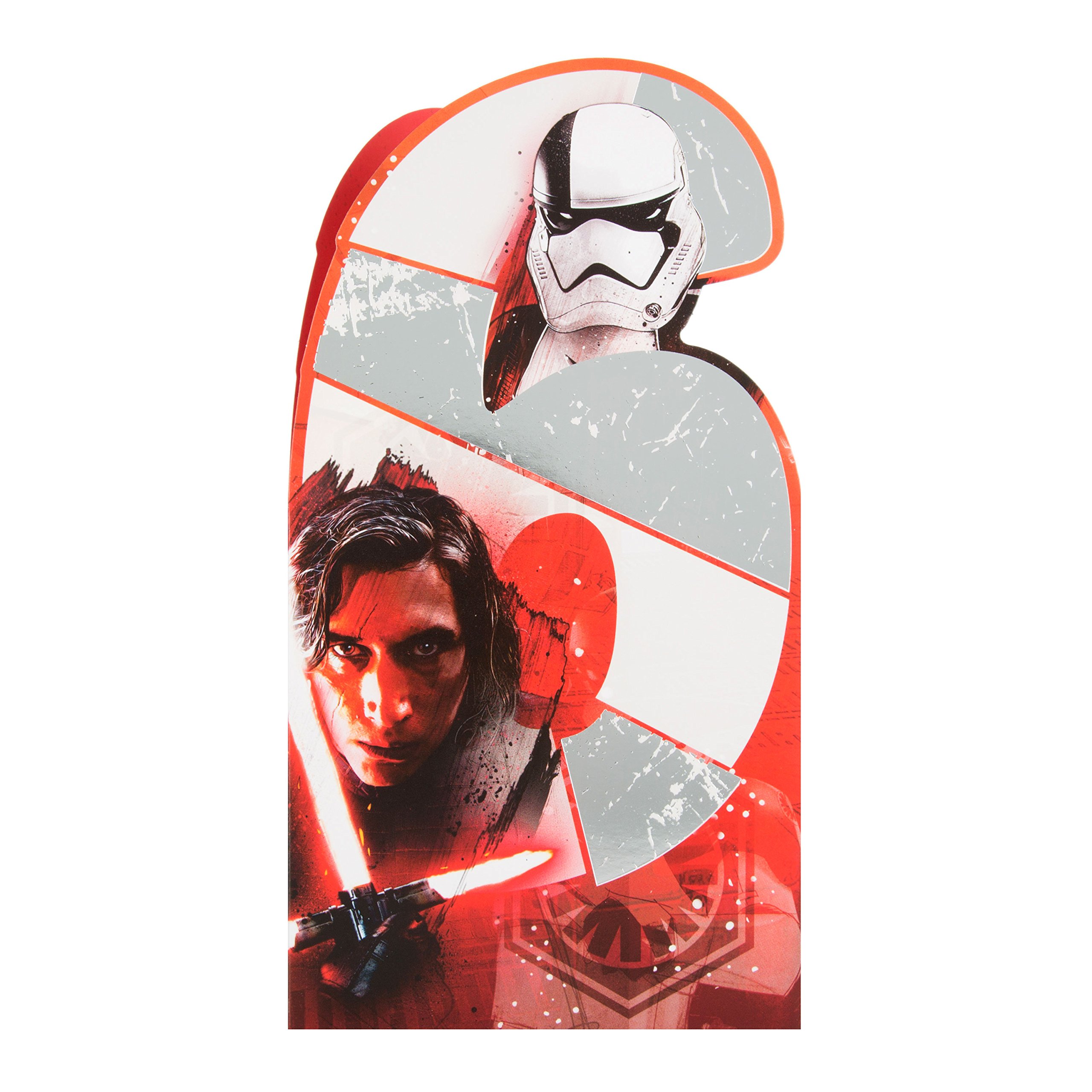 Hallmark Star Wars 6th Birthday Card "Awesome" - Medium