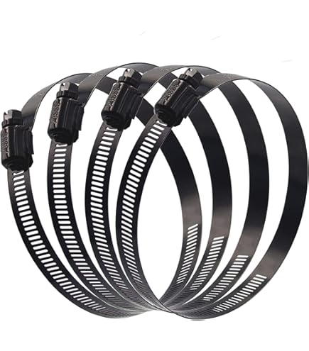 Worm Gear Hose Clamps Hose Clamp, 20 Pack Stainless Steel Adjustable 6-12mm Size Range Worm Gear Fuel Line Clamp For Plumbing, Automotive And Mechanical Application 6 Hose Clamp - Foto 13