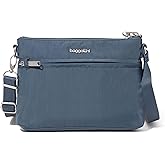 Baggallini womens Securtex Anti-theft Memento Crossbody Bag