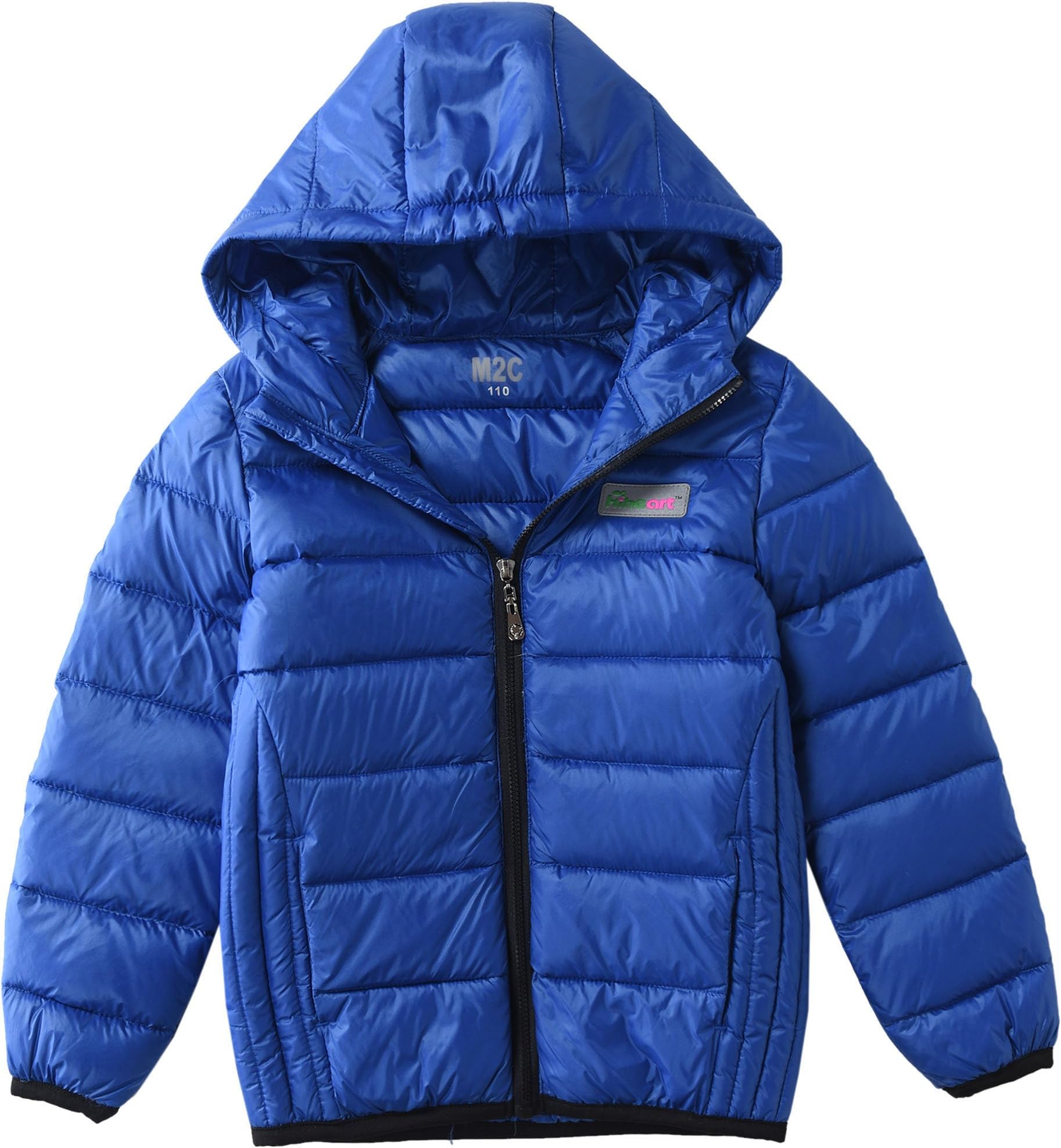 M2C Boys Hoodie Lightweight Windproof Puffer Duck Down Jacket