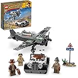 LEGO Indiana Jones and the Last Crusade Fighter Plane Chase 77012 Building Set, Featuring a Buildable Car and Airplane Toy, 3