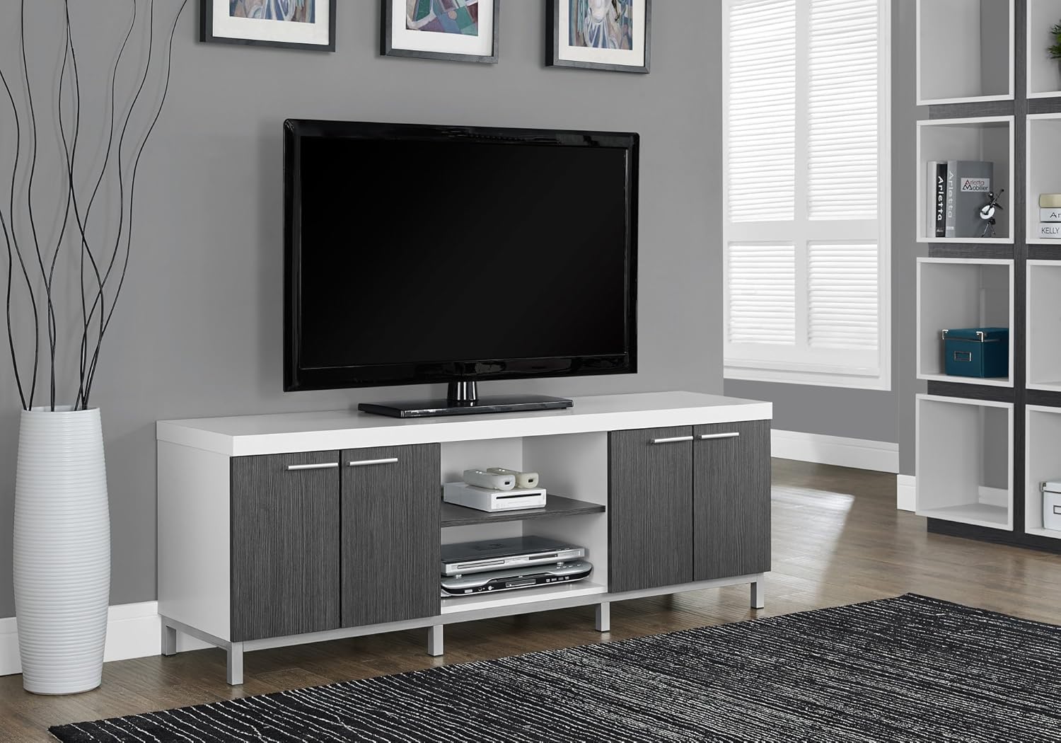Best Monarch Specialties White Tv Stand