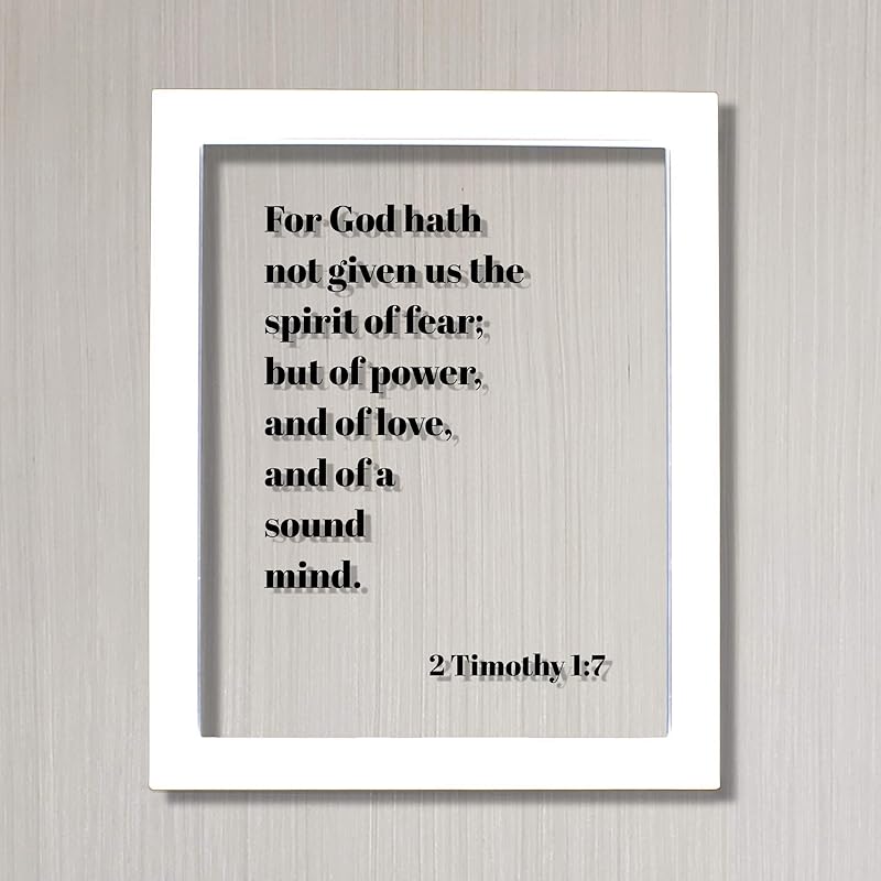 god has never given us the spirit of fear