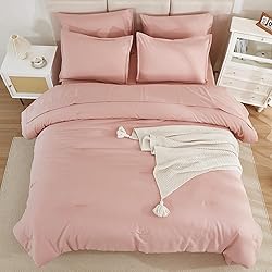 Litanika Comforter Full Size Set Blush Pink - 7