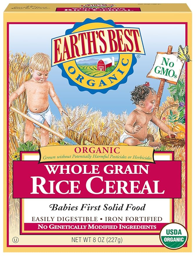 rice cereal without iron