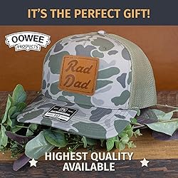 OOWEE Leather Patch Hat - Rad Dad | Richardson 112
