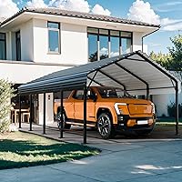 Shintenchi 12x20 FT Metal Carport, Oversized Carport…主图