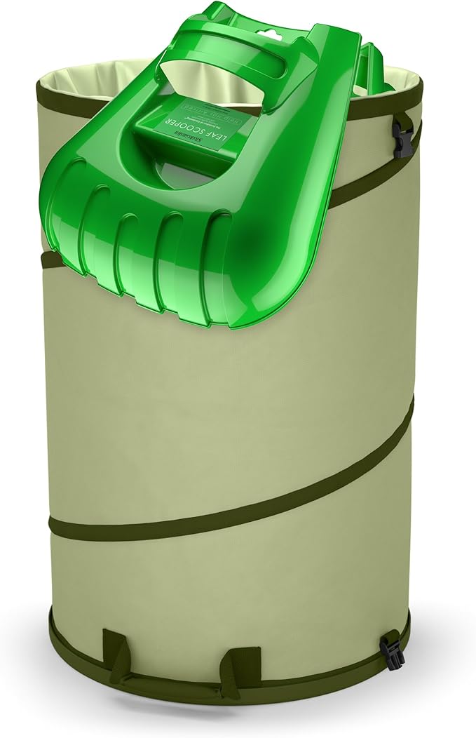 Reusable Leaf Bags for Gardening & Camping Pop Up Trash Can Yard Waste