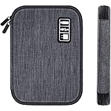 Luxtude Electronics Organizer, Travel Cable Organizer bag, Portable Cord Storage/Charger Storage/Cable Storage, Compact Tech 