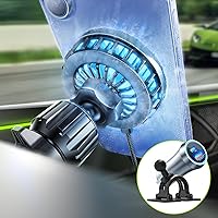 Picture of LISEN for Qi2 MagSafe Car Mount Charger 15W Wireless Car Charger Phone Holder, Cooler iPhone Magnetic Charger Mount Cell Phone Holders for your Car, Car Accessories for iPhone 16 15 14 13 Pro Max Plus