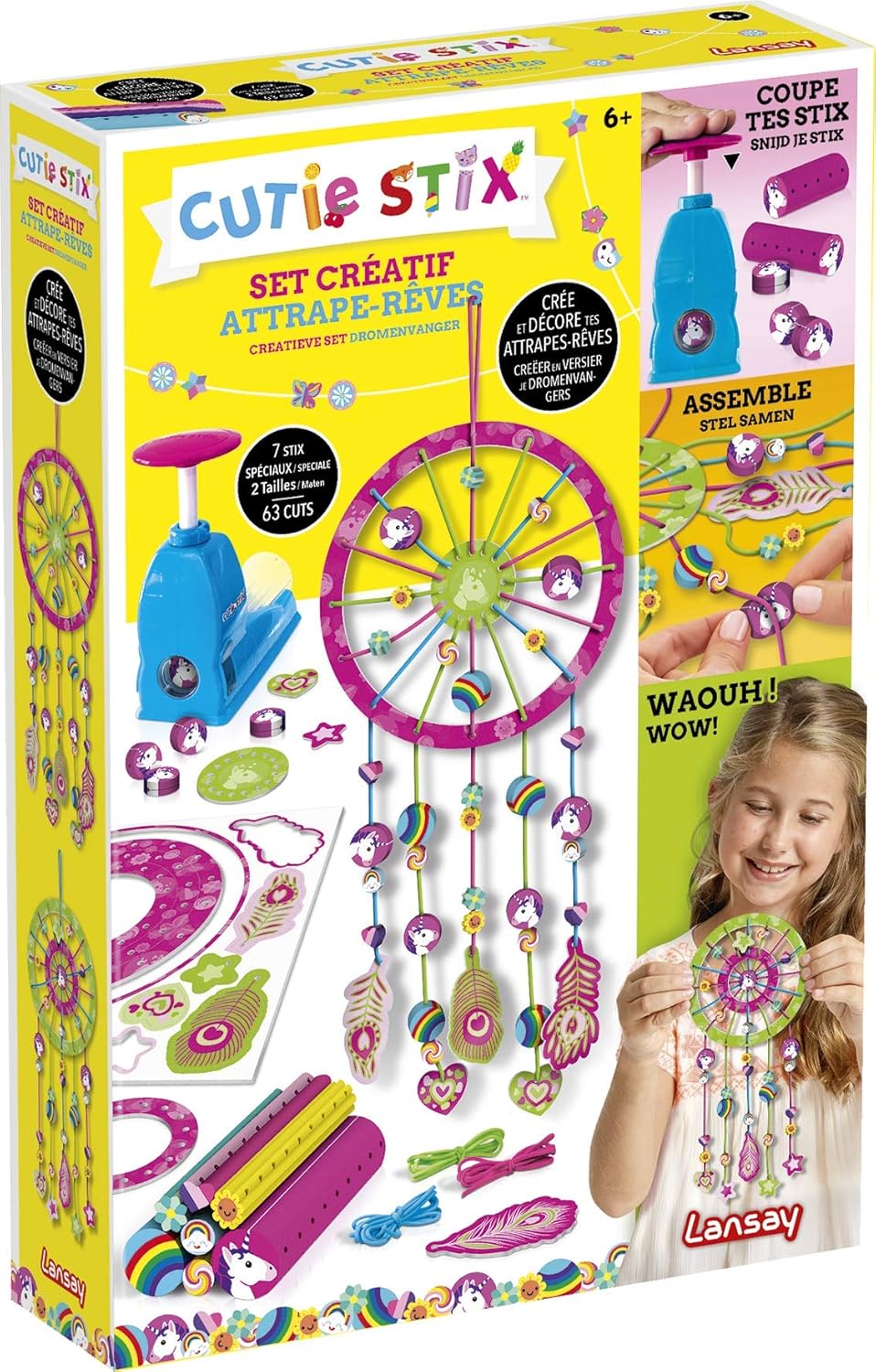 Lansay 33125 Cutie Stix, Yellow – BigaMart