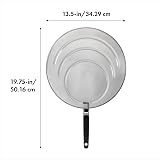 OXO Good Grips Splatter Screen with Folding Handle, 33cm Silver view 2
