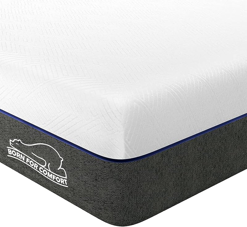 wowttrelax 8 Inch Memory Foam Mattress 90x190cm 3ft Medium Firm