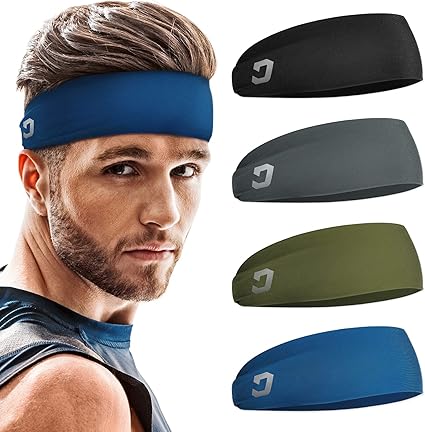 Vinsguir Athletic Mens Headband 