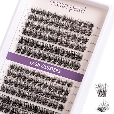 Ocean Pearl 144 Clusters Eyelash Extensions 10-16mm DIY Lashes D Curl