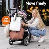 Baby Uma XL Pram Hooks 2 Pack Extra Large Carabiner Clip 5 kg view 6