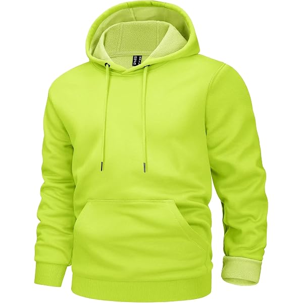 Sudadera Forro Polar Hombre BIYLACLESEN — Cuello Redondo, 65% Poliéster/35% Algodón — Varios Colores