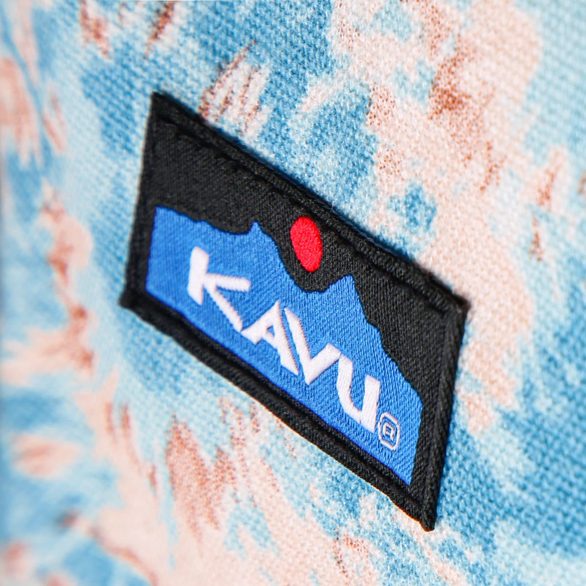 KAVU Switch Slinger Rope Pack Crossbody Rucksack - Ink Burst