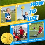 Mellbree Football Training Dice for Boys Dribbling 2 Large 10cm Dice view 5