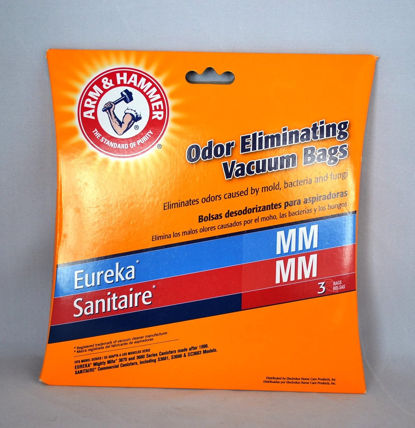 Arm & Hammer Odor Eliminating Vacuum Bags Eureka MM 3PK