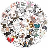Rat Stickers for Water Bottle and Laptop - Rat Party Supplies &amp; Decorations, Waterproof Vinyl Decals, Cute Animal and Pet Stickers, Gifts for Women &amp; Men