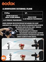 Godox V1 Pro V1 PRO N Camera Flash Compatible with