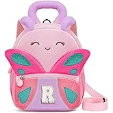 YOOLIFE Sister Gifts Personalized Gifts Initial Birthday Gift, Backpack for School Initial Personalized Bookbag For Granddaughter Sister Daughter Niece Pink R
