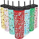 BJPKPK 30oz Tumbler With lid And Straw Stainless Steel Travel Coffee Mug Insulated Tumblers Cups,Passionate Red