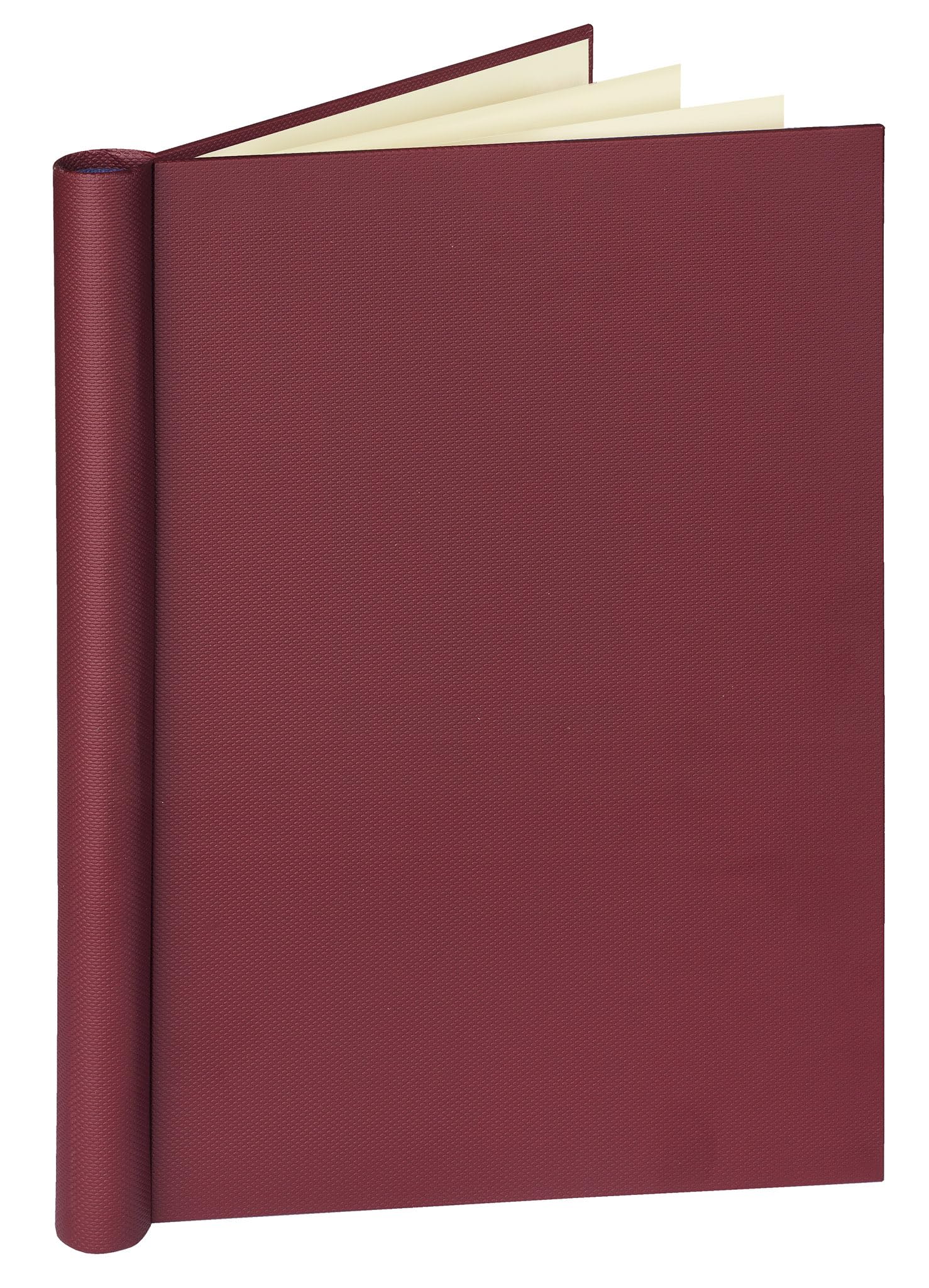 Veloflex 4944 220 Springback Binder A4 Linen Structure Claret Red