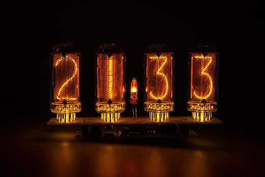Nixietubeclock In 18 Nixie Clock Tube Clock Pixie Tube Clock