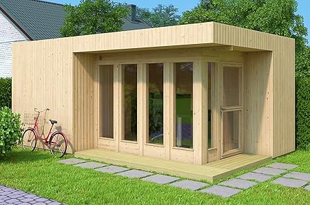 Amazon Com Allwood Arlanda Xl 227 Sqf Studio Cabin Garden