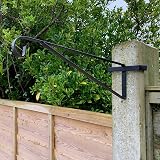 Selections Metal Hanging Basket Brackets Hooks Hangers for Concrete Fence Posts view 3