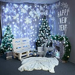 33ft 100 LED Christmas Lights Outdoor - 8 Modes