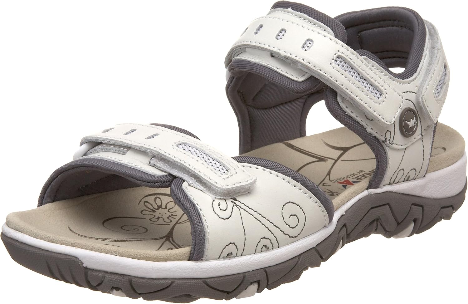 mephisto leopard sandals