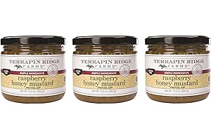 Terrapin Ridge Farms Raspberry Honey Mustard Pretzel Dip – Three 14 Ounce Jars