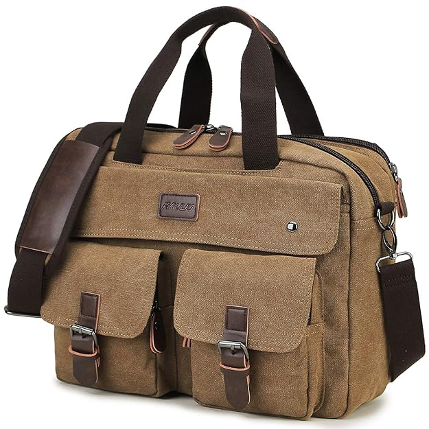 Messenger Bag, RAVUO 15.6 Inch Laptop Briefcases for Men Water