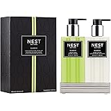 NEST Fragrances Bamboo Liquid Soap & Hand Lotion Set, 10 Fl Oz (Pack of 2), 20