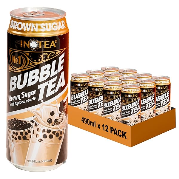 INOTEA BUBBLE TEA WITH TAPIOCA PEARLS – DELICIOUS,...