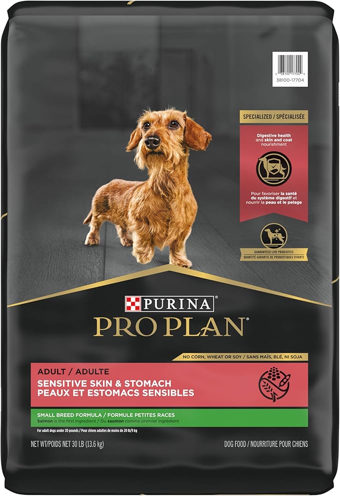 purina pro plan focus small breed sensitive skin and stomach