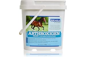 Uckele Arthroxigen Pellets - Joint Supplement Formula for Horses - Eqiune Vitamin & Mineral Supplement - Competition Ready - 5 Pound (lb)