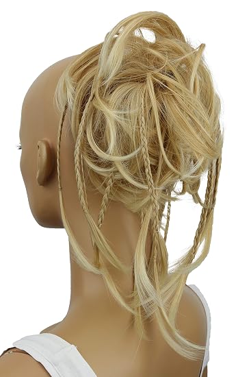 Prettyshop Hairpiece Hair Rubber Scrunchie Scrunchy Updos