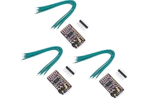 Teyleten Robot PCM5102 PCM5102A AUX Stereo Digital Audio DAC Decoder Board Module Voice Module Player Module Digital-to-Analog Converter IIS I2S for Arduino Raspberry Pi (3PCS)