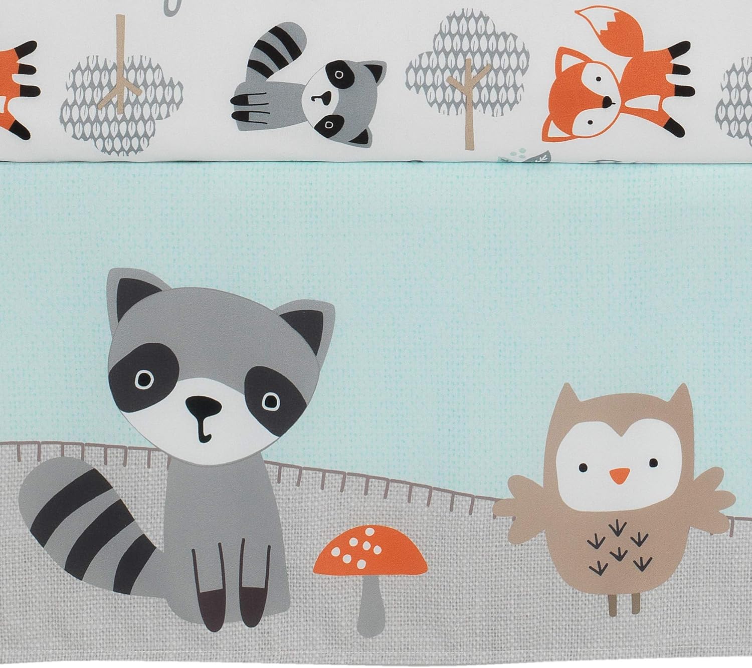 Bedtime Originals Woodland Friends 3Piece Crib Bedding Set, Multicolor : Baby