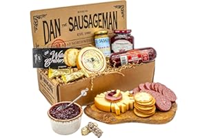 Dan the Sausageman's Nordic Fusion Sausage and Cheese Sampler featuring Scandinavian Delights Lingonberry, Smoked Summer Sausages and Specialty Mustards