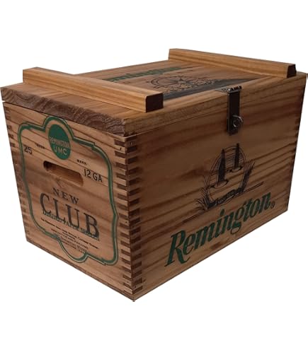 Amazon.com: REMINGTON WOODEN FIELD BOX : Home & Kitchen