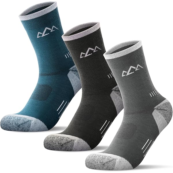 CEP Hiking Light Merino Mid Cut Compression Socks Stonegrey/grey